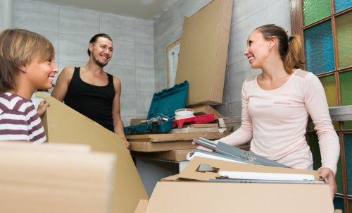 Secure furniture storage in Haroldwood with organized home items
