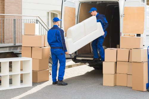 Efficient office storage planning in a Haroldwood business office