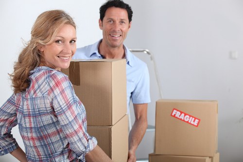 Residential moving service handling household items in Haroldwood
