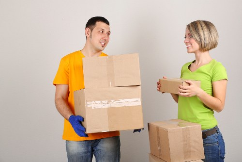 Local removal van serving Haroldwood streets and properties