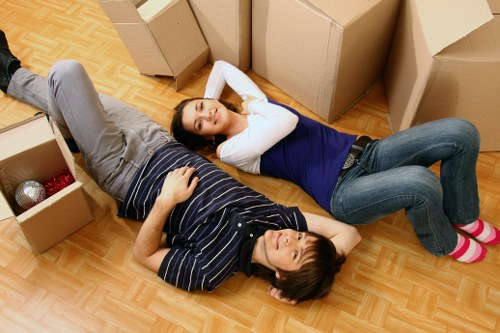 Haroldwood resident using mobile self storage for home organization