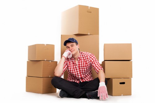 Secure household storage for moving, seasonal items, and decluttering
